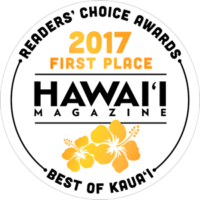 2017 Hawaii Magazine First Place Reader's Choice Awards